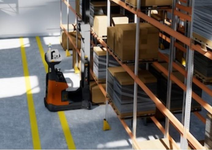 Toyota Material Handling заявляет, что цифровые двойники вдвое сокращают время ввода в эксплуатацию автономных вилочных погрузчиков