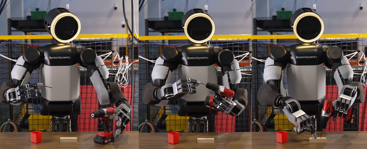 Boston Dynamics представила 13-степенную четырёхпалую руку для Atlas