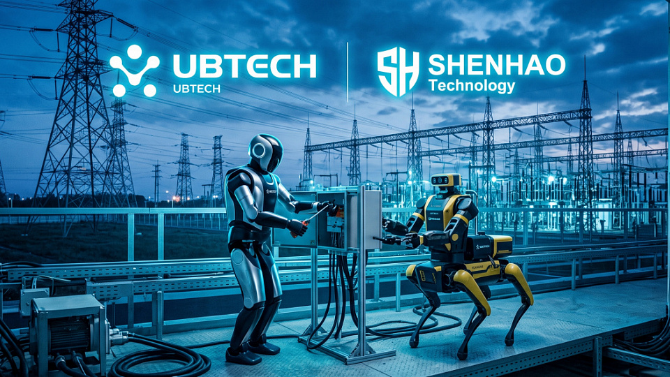 UBTECH и Shenhao объединяются для создания человекоподобных роботов для электросетей