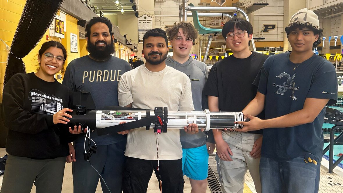 Учёные Purdue создали подводного робота для надёжных океанских миссий
